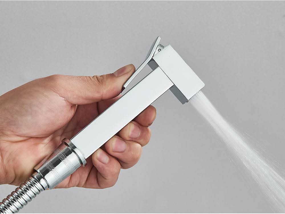 Square Design Toilet Shower