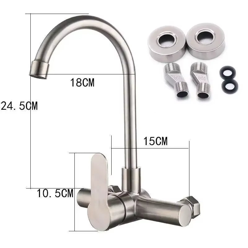 Sink mixer Wall-Mount