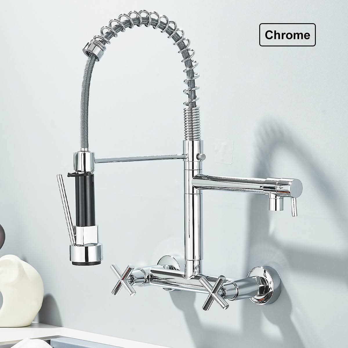 Wall-Mount Spring Mixer